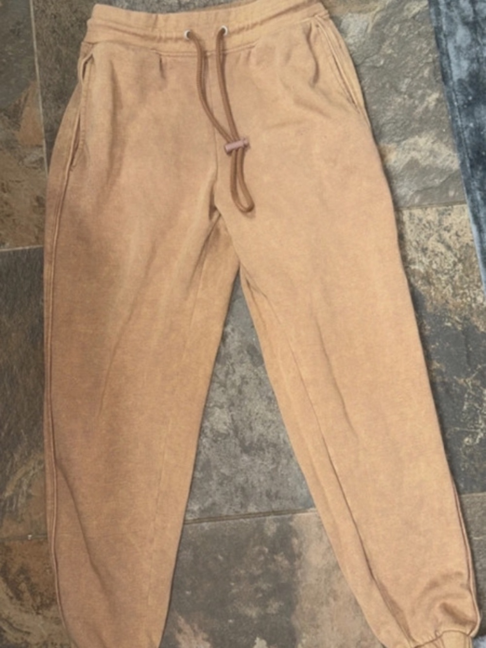 Alphalete clay terry joggers